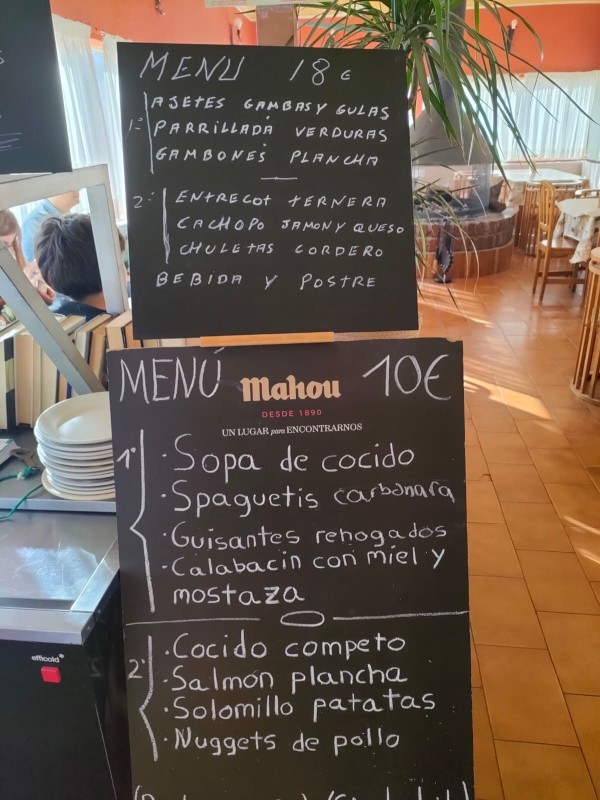 Interior del restaurante